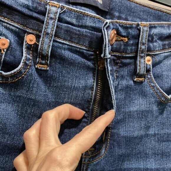 J Crew Jeans High Rise Toothpick Jeans sz 28 - Picture 6 of 13